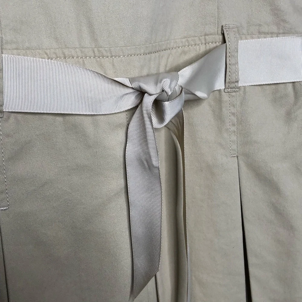 Beige school uniform sleeveless dress The Children’s Place size 10 - Picture 8 of 12